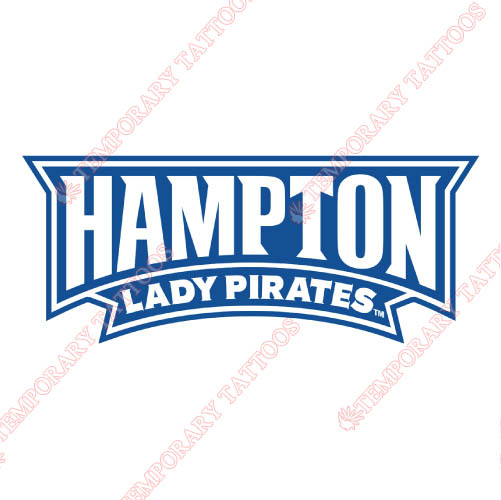 Hampton Pirates Customize Temporary Tattoos Stickers NO.4523